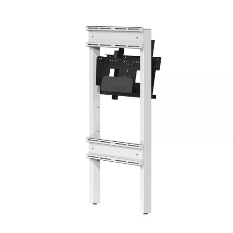 Loxit 8990 Fixed Height Slimline Wall / Wall to Floor Mount (with tilt)